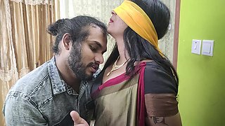 BDSM Both Hand Tied and Blindfolded in Saree by Vaishnavy and Sharun Raj, Mallu Couple Hot BDSM Ass and Boobs Kiss Romance