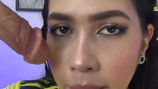 Passion for the World Cup, Masturbation and Orgasms, Riding Stepdaddy's Cock, Milking Him Until He Gets All His Cum Out