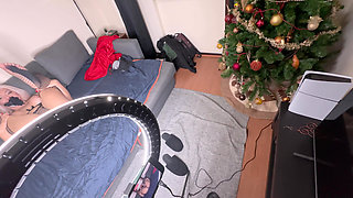 Stretching a Big Tits MILF Asshole - POV