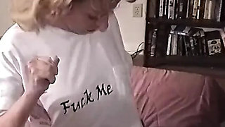 Blonde MILF Gets Pussy Gaped While Squirting Hard