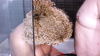 Porsha Carrera and Nina Rivera's natural tits scene by Wet Wet Girls