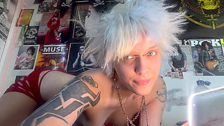 Mouth Tour Goth Girl No Makeup