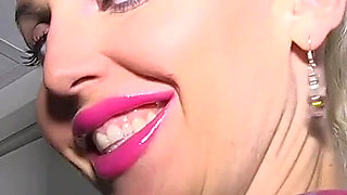 MILF Blonde Cum Slut Lexi Lou Sucks off Some Horny Doggers and Takes Their Big Loads on Her Pretty Face