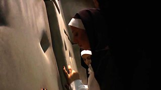 Nuns get asses dominated