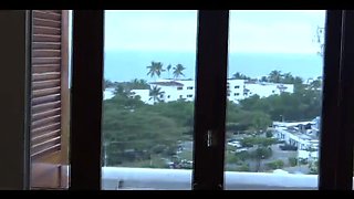 Hairy Mature Wife Masturbates On Beach Filmed By Friends - Big Booty Latina MILF Solo