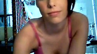 Babysitter Fingers Herself on Webcam