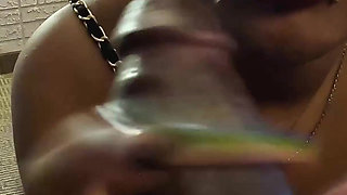 Mixed Cutie Little Bleu Likes Sucking on BBC