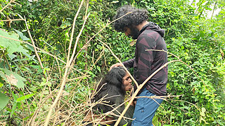 Malayali Couple Hot Outdoor Sex in Forest, Wild Forest Outdoor Sex of Malayali Couple