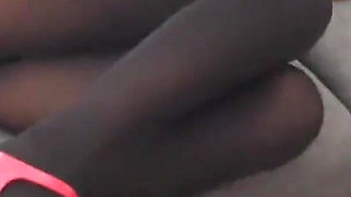 MILF with Perfect Body Shows off in Heels and Pantyhose