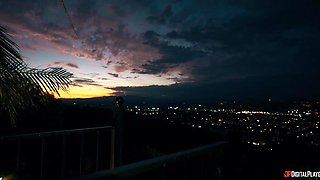 James Angel's Fierce Rush in a Poolside Escape