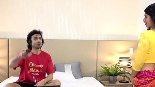 Big Boobs Hot Desi Bhabhi shares Bed to get Fucked by Devar