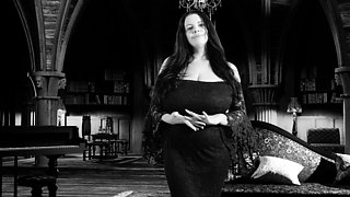 Wednesday's Playdate Addams Family Lovely Lilith Big Titty BBW