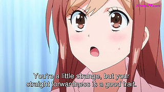 Brunette Decides To Use XL Condom On First Date ( Hentai Uncenored )