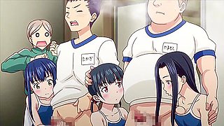 I'm fondling her breasts, penetrating her, and ejaculating inside her and all over her.