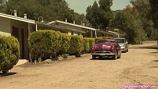 Big tit milf fucks lesbian after divorce