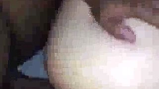 Husband friend bangs hot blonde wife from behind hh