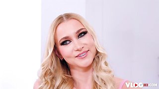 Shaved scene with well-proportioned Charlie Dean from VLog XXX