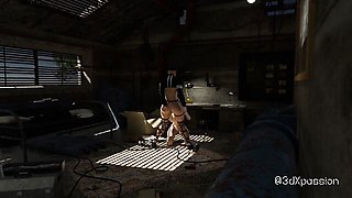 Aristocratic goomah's ass fuck action