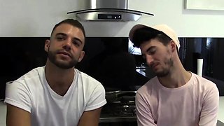 Homo Tastes Hard Aussie Cock