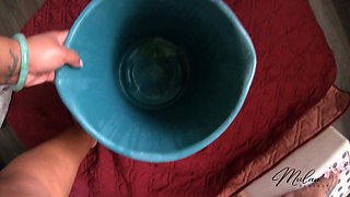 BBW Goddess Pee Bucket