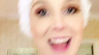 Blonde emo amateur solo masturbation