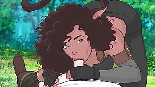 Hentai fun and animated pleasures await in this cartoon adventure