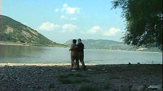 Vintage Amateur Couple Having Outdoor Sex With Each Other Where Everyone Can See Them