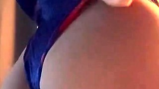 Big titty babe Layla Rose solo dildo masturbation