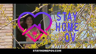 Luxury Girl hot sloppy quarantine blowjob