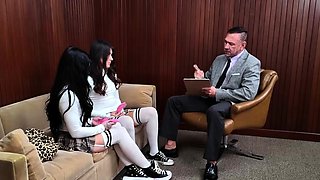 Coed Duo with a Sex Toy Fetish Gets Big Cock on Therapy